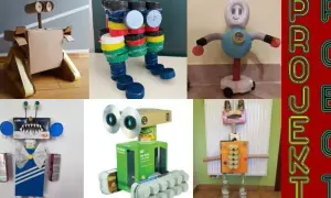 Kreatywne roboty z recyklingu: jak zbudować je z odpadów?