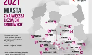 Gdzie jest największy smog w Polsce? Oto najbardziej zanieczyszczone miasta