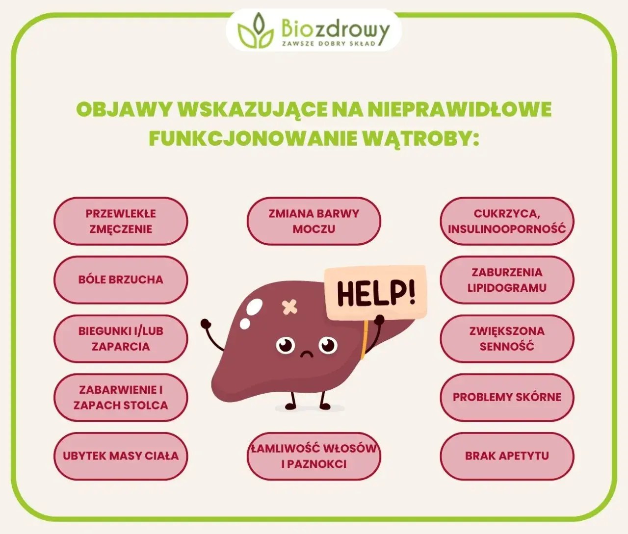 Objawy zanieczyszczonej wątroby - poznaj niebezpieczne sygnały zdrowotne